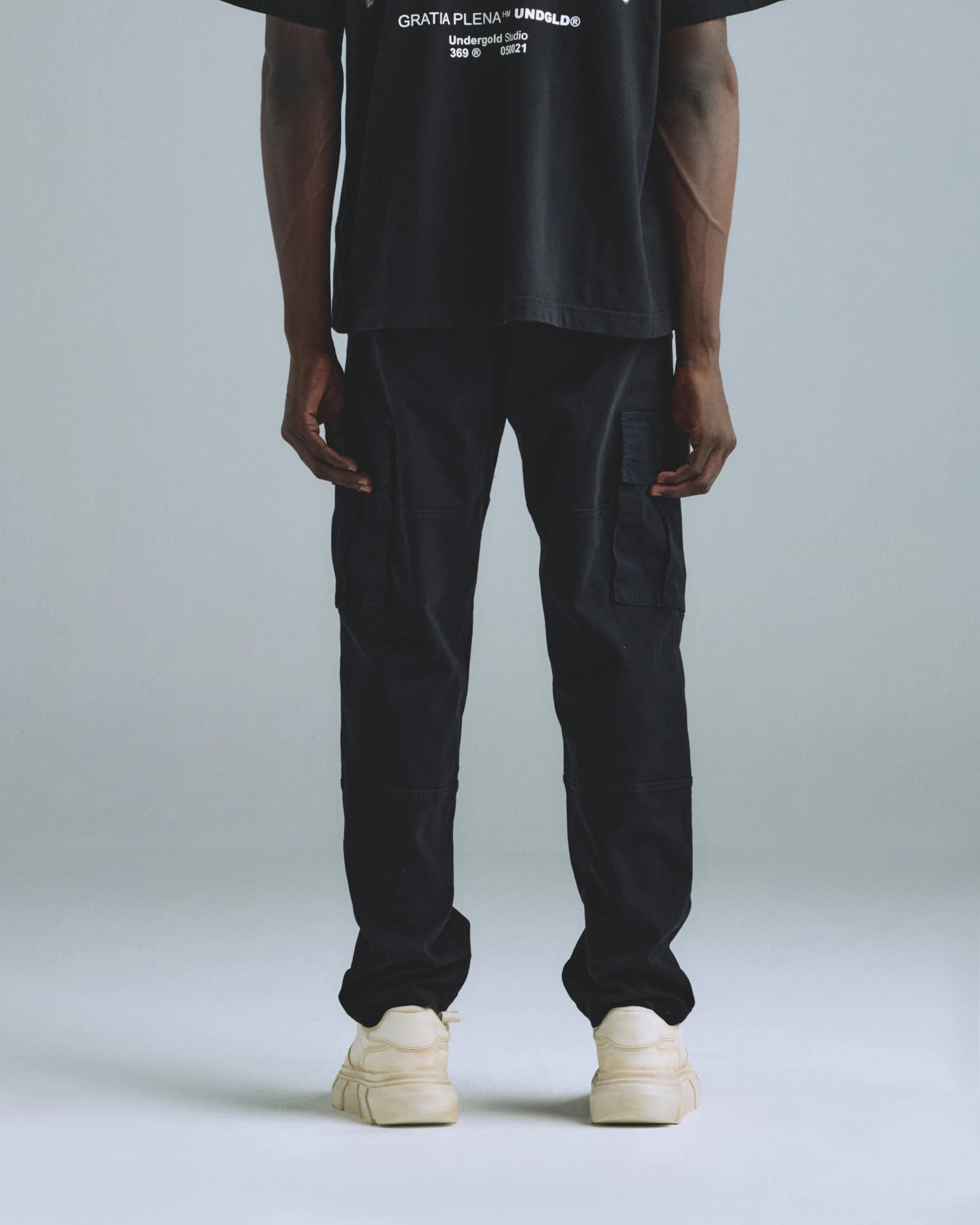 Basics Relaxed Cargo Pant Gray - imagen 6