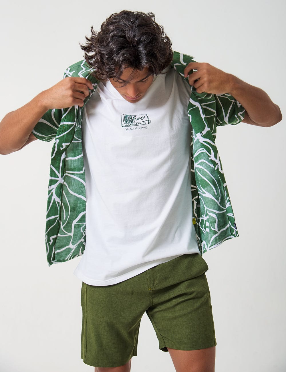 Camiseta Oversize Micelio crudo Unisex - imagen 5