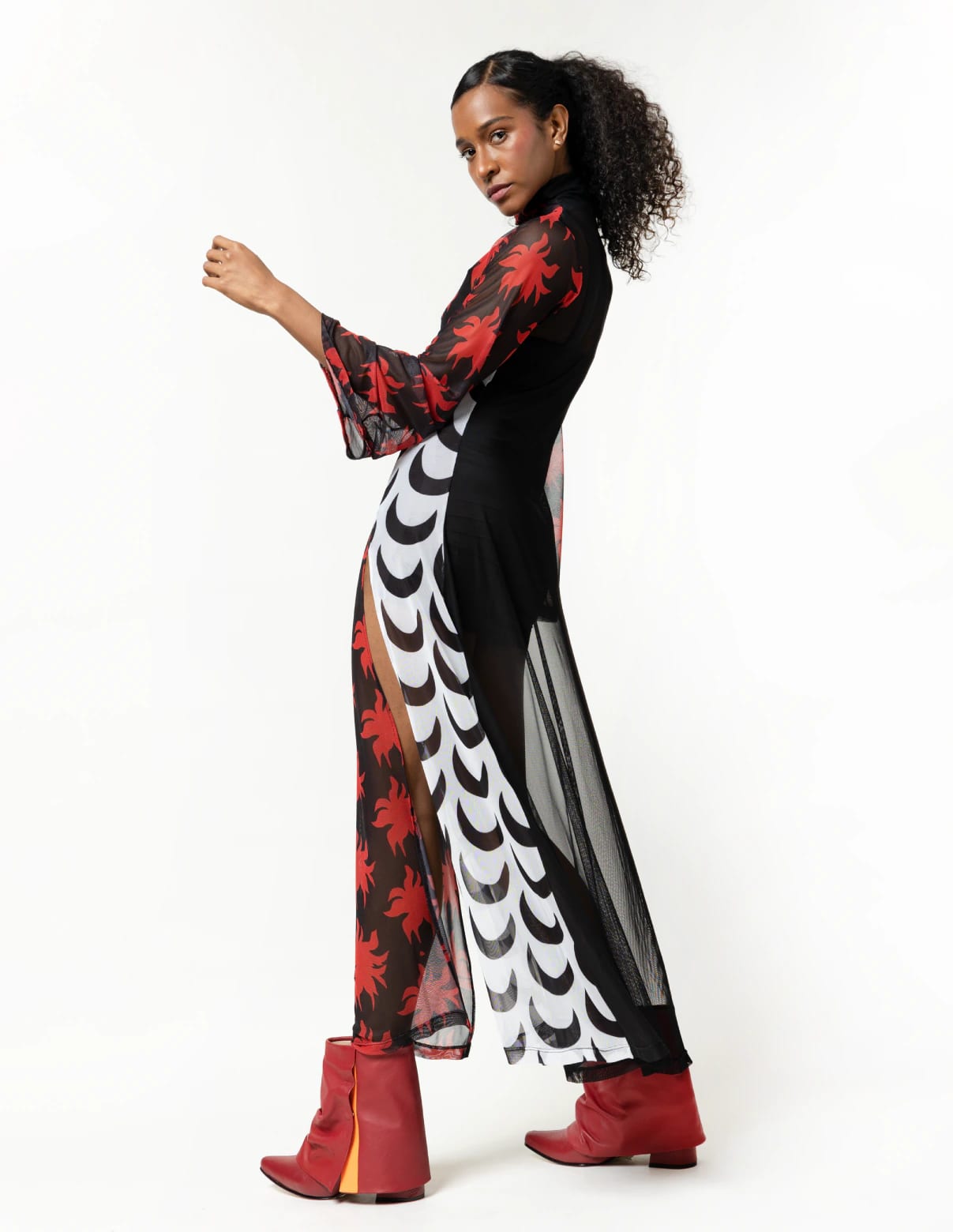 Vestido Meshy / La Luna Florece - imagen 4