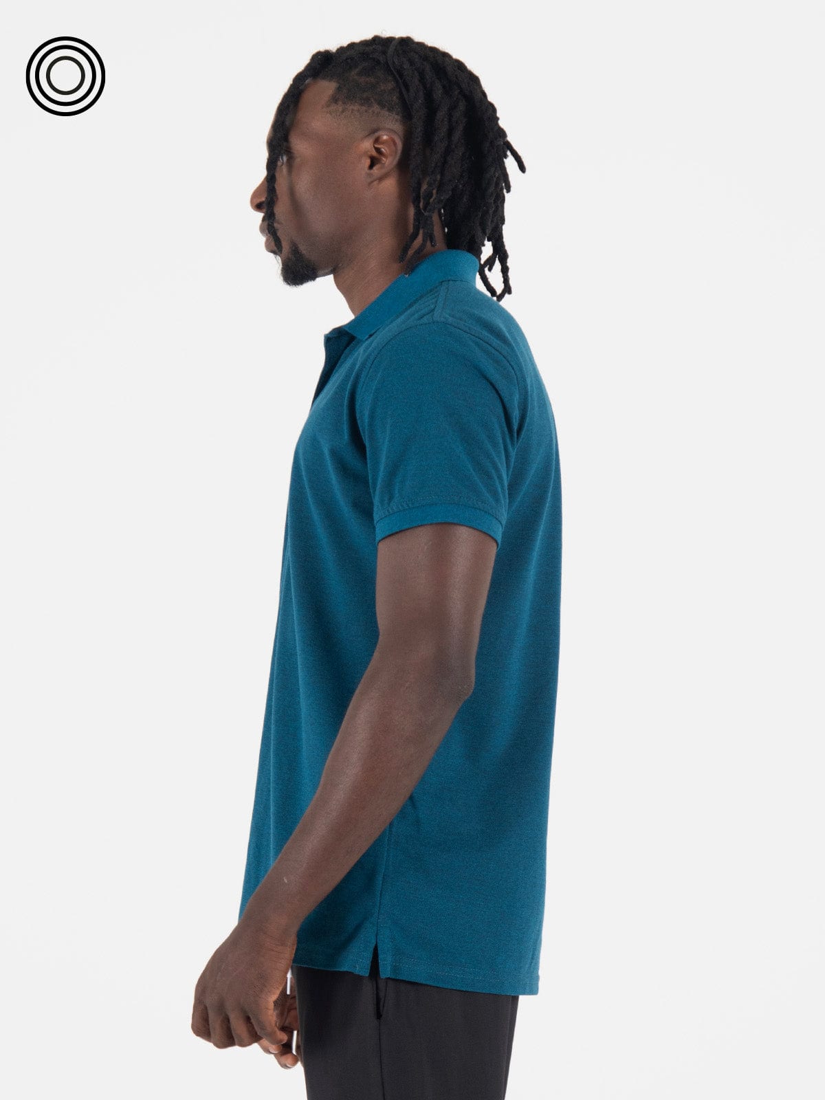 Polo Camiseta Azul Perla - imagen 2