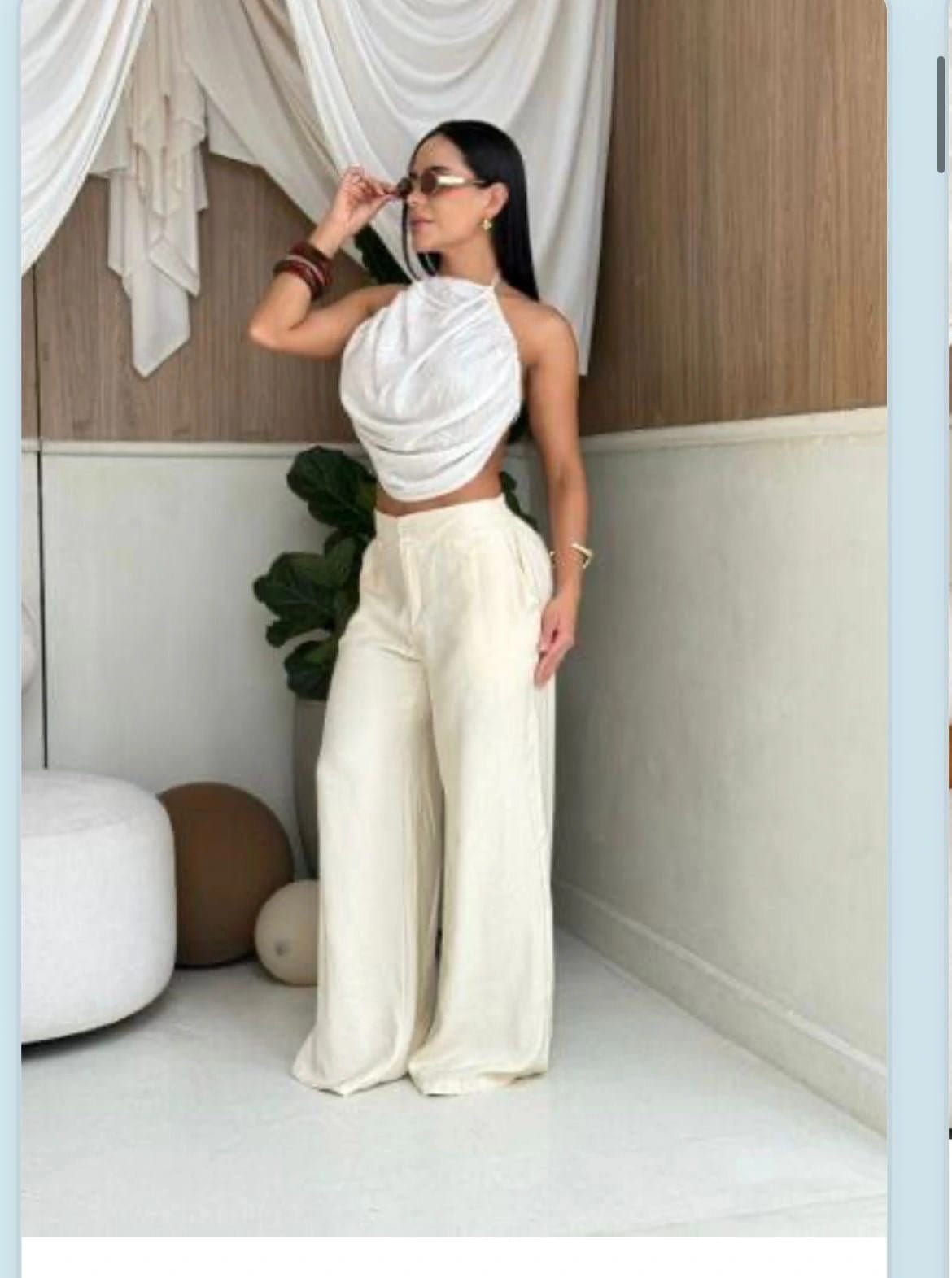 Blusa caracol (crudo) - imagen 1
