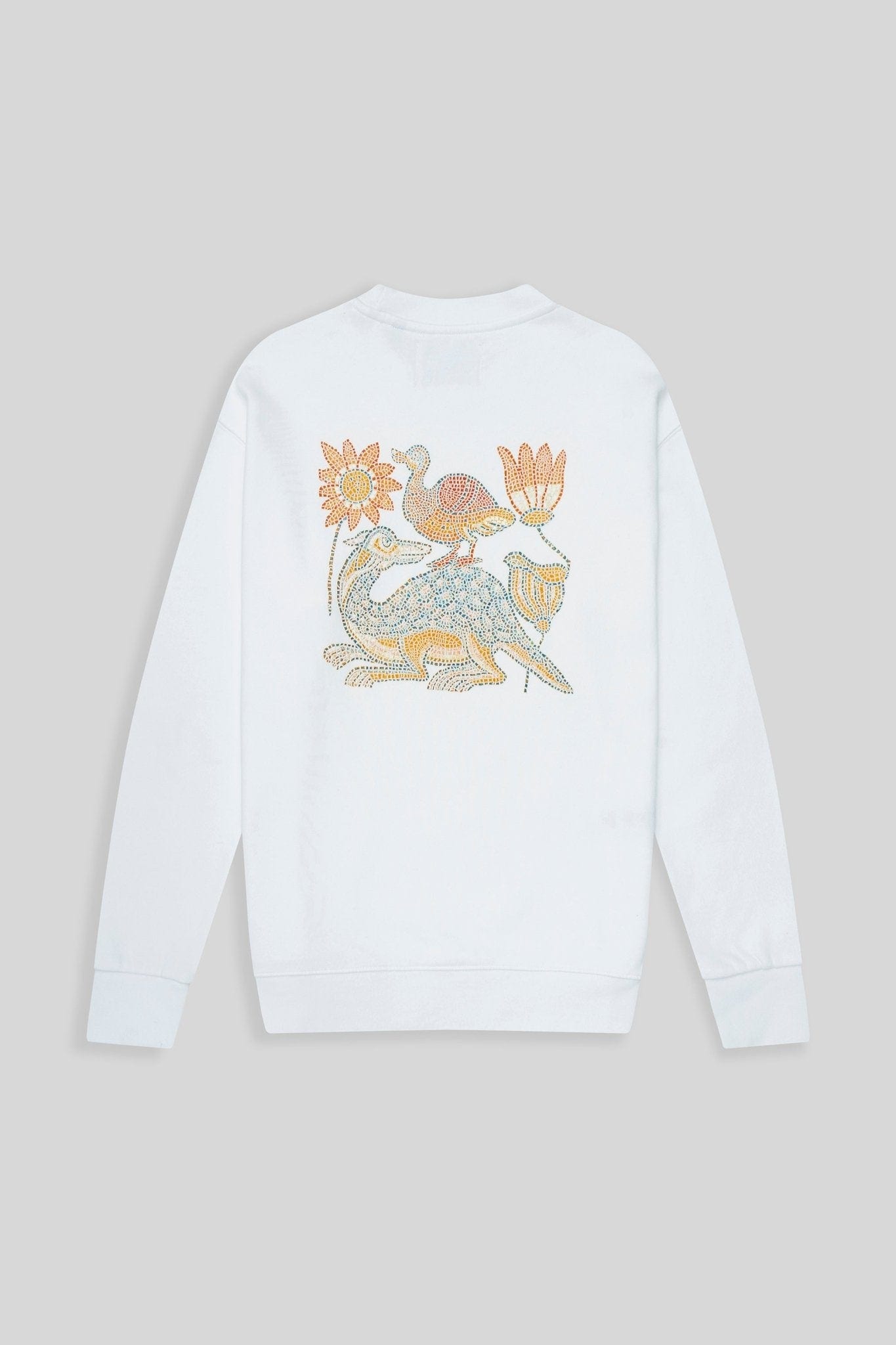 Men's san vitale sweatshirt white - imagen 1