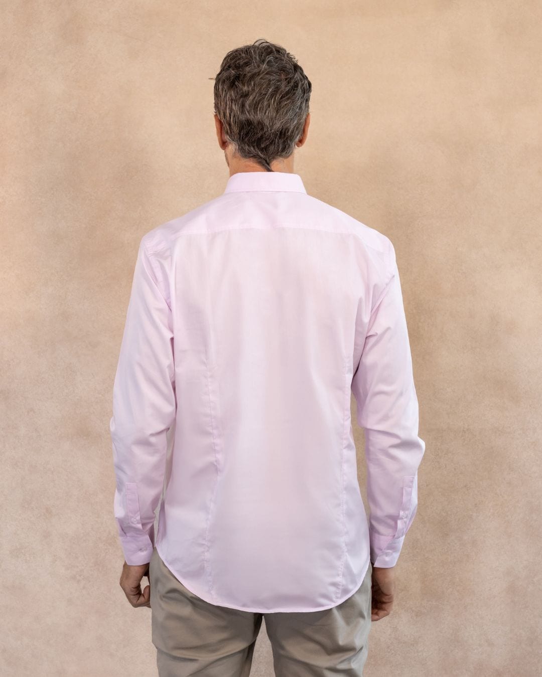 Camisa Antimanchas Popelina Light Pink - Talla Regular - imagen 3