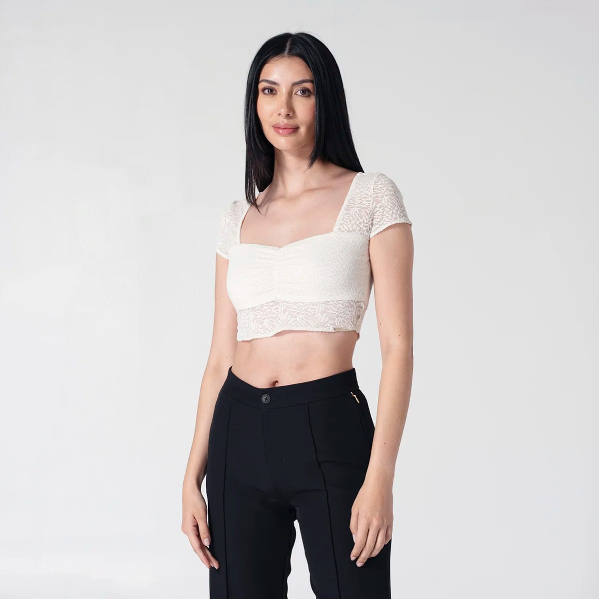 Blusa Crop Slim Gaby - imagen 3