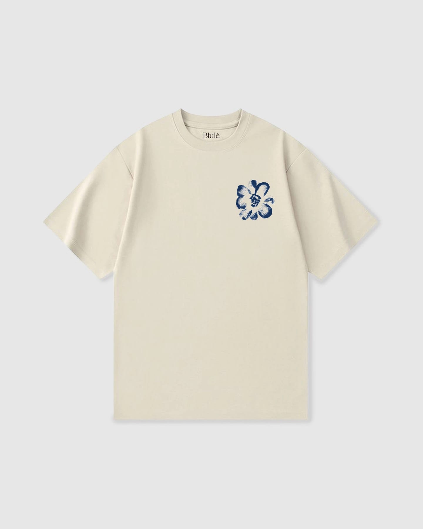 Oversized T Shirt Iridescence Vanilla - imagen 2