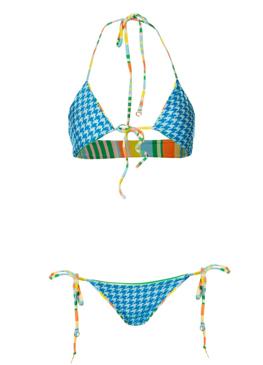 Maaji Deep Sea Lines Pascal Fixed Triangle Bikini Top - imagen 6