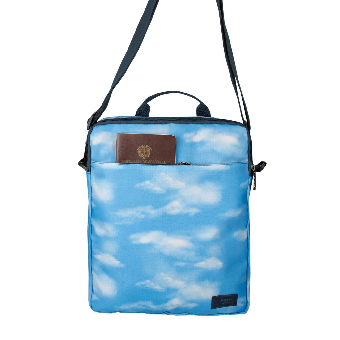 Bolso Manos Libres Convertible a Morral Citybags ULTRA Nube - imagen 7