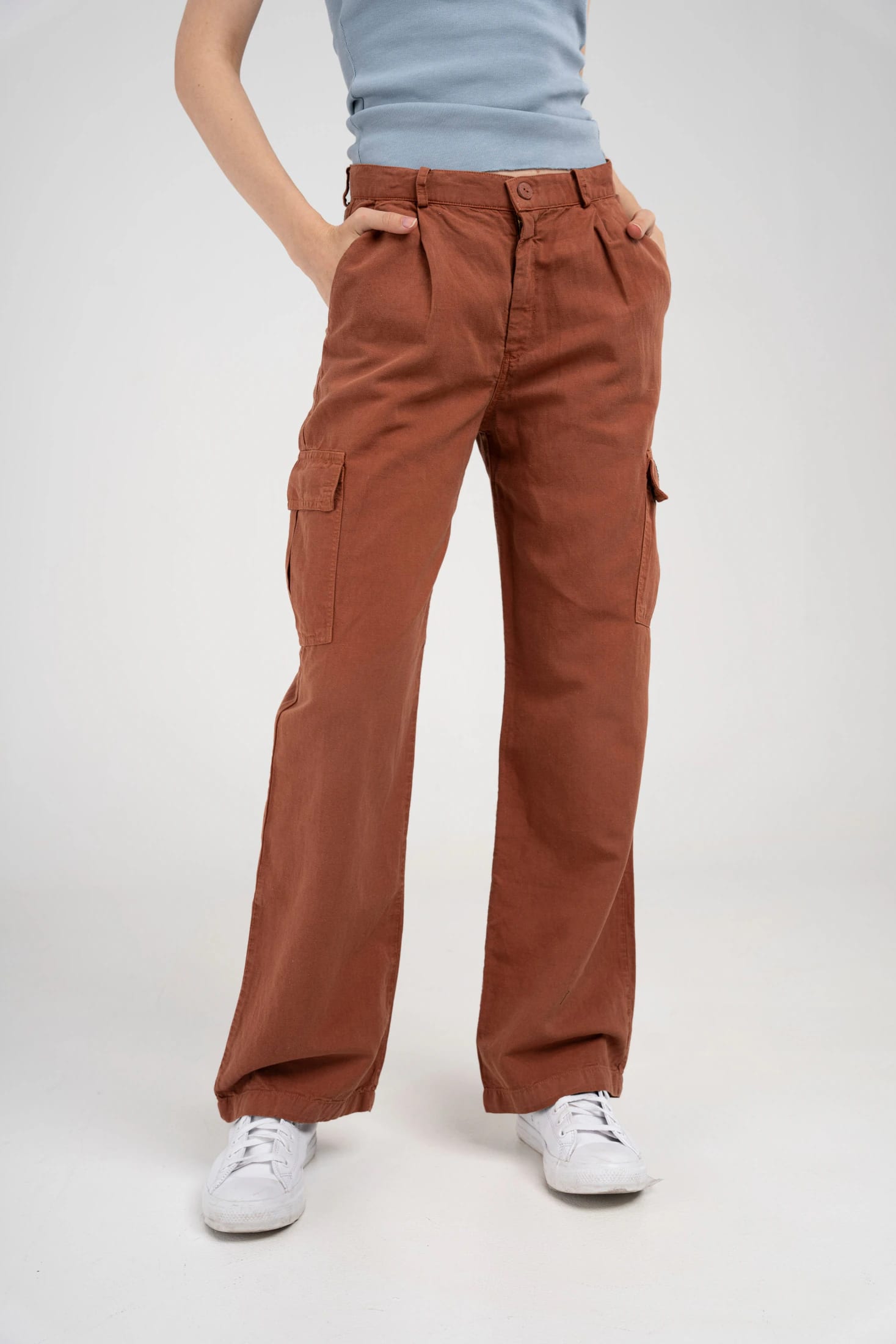 Wide Leg Cargo Pants - imagen 2