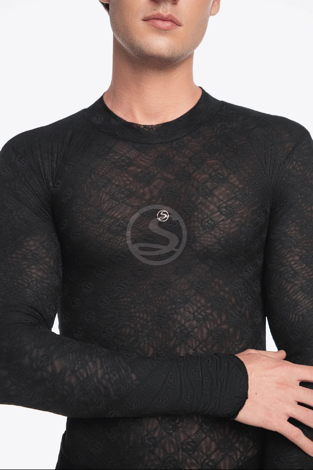 Mesh Billy Negro Santísimas Men Ref. S-626 - imagen 3