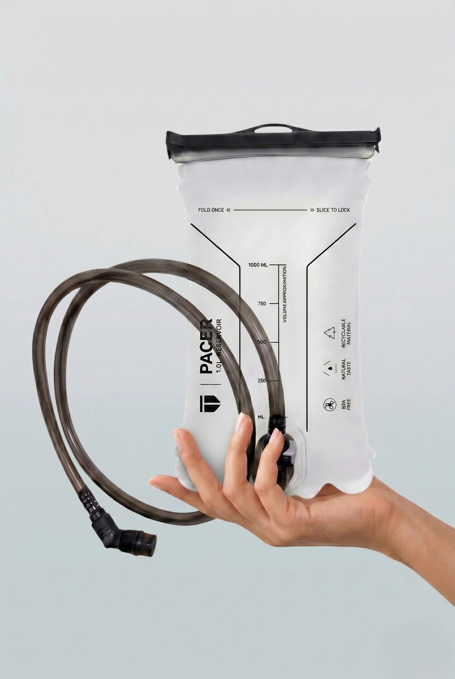 Bolsa de Hidratación 1L Tipo Camelback para Chaleco o Mochila - imagen 2