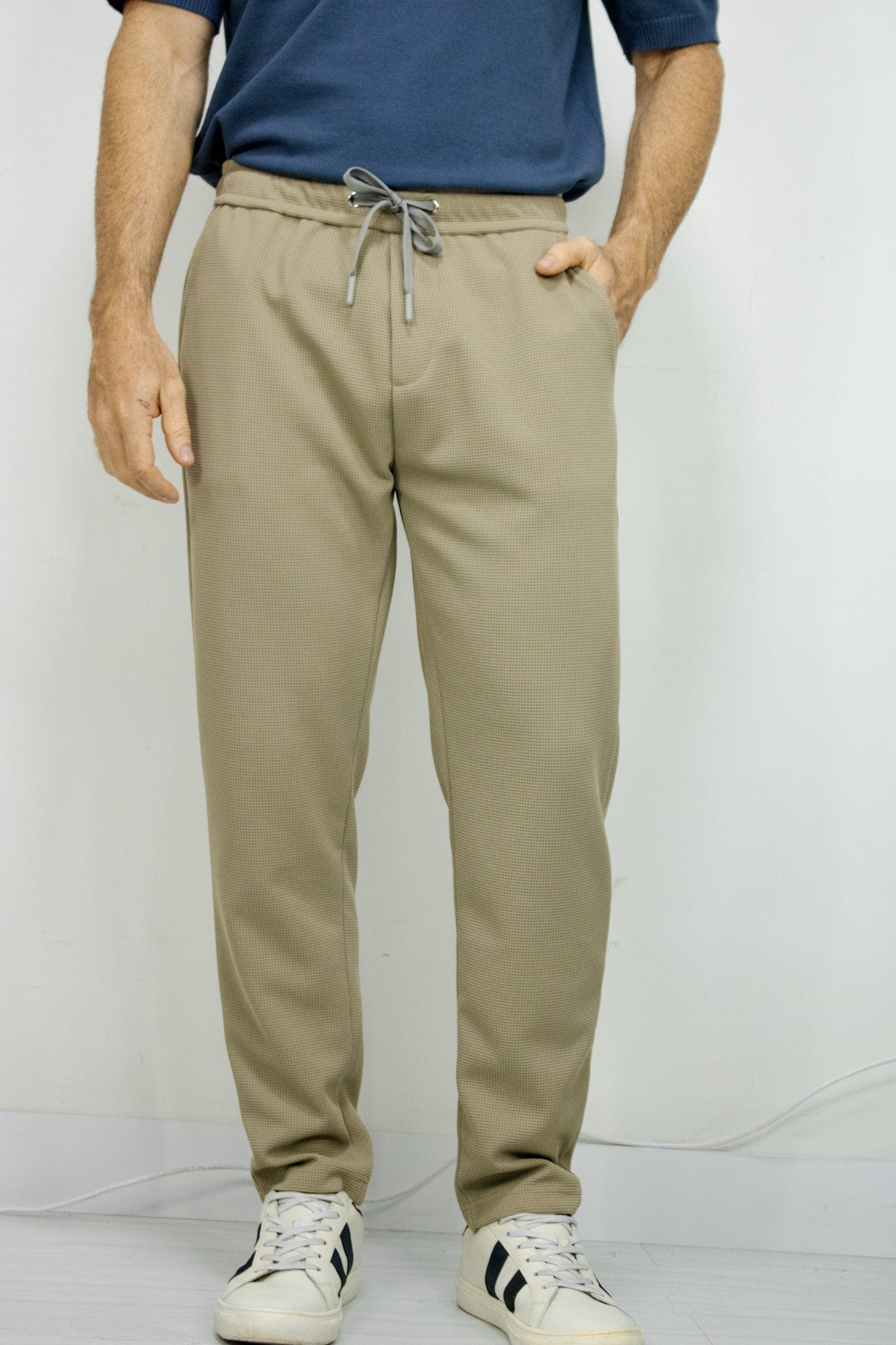JOGGER TEXTURIZADO CAQUI PARA HOMBRE - imagen 1