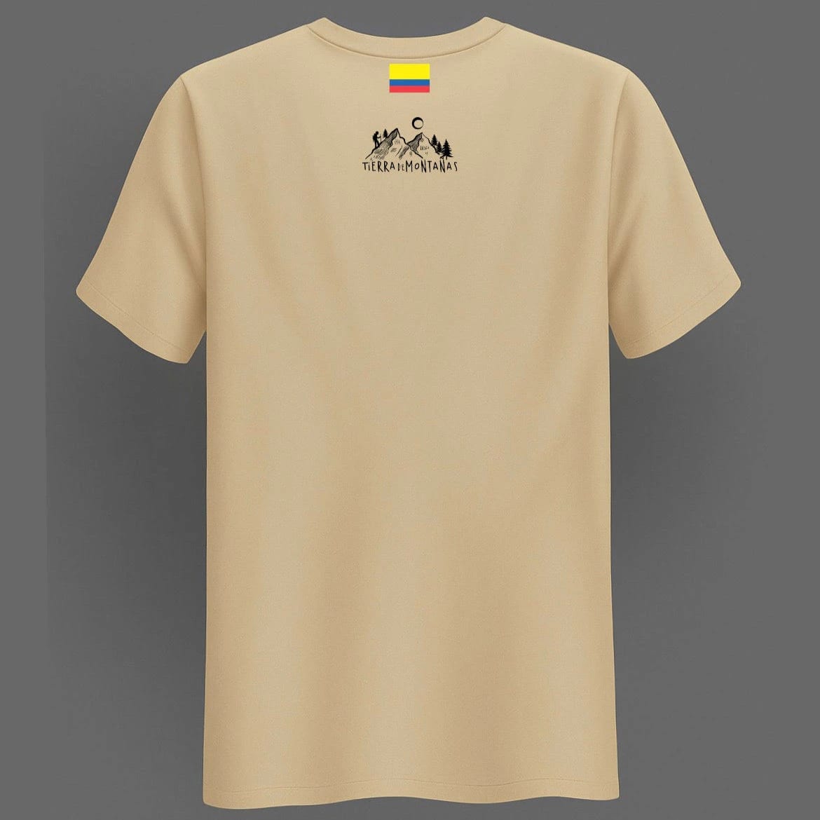 Camiseta Beige Unisex Logo - imagen 2