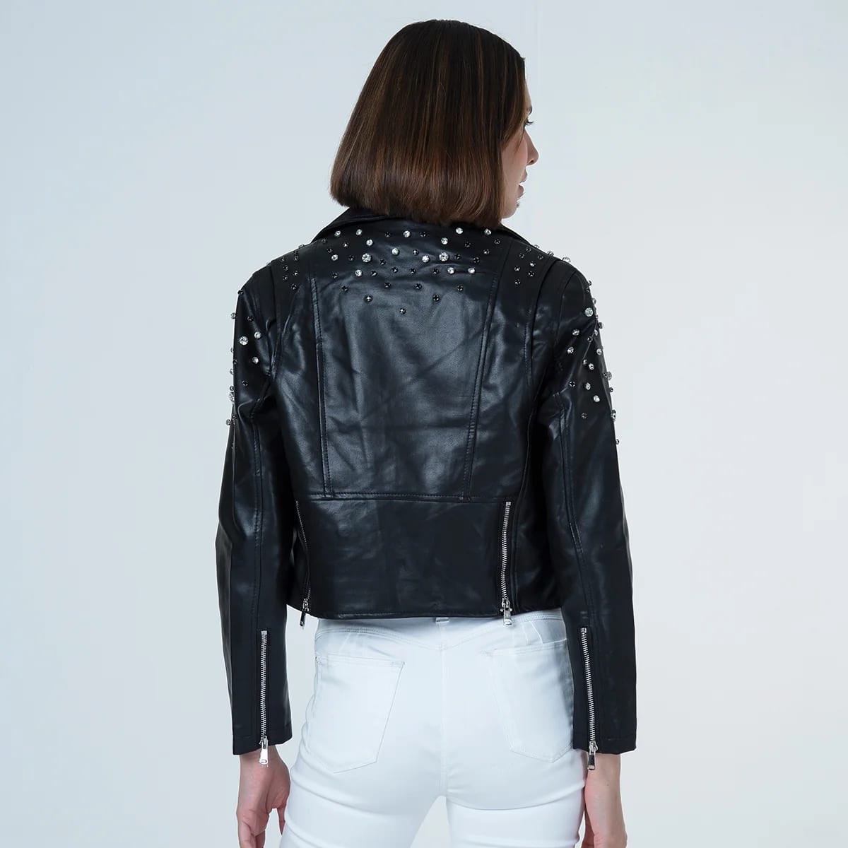 Chaqueta Sintetica Biker Crystal - imagen 26
