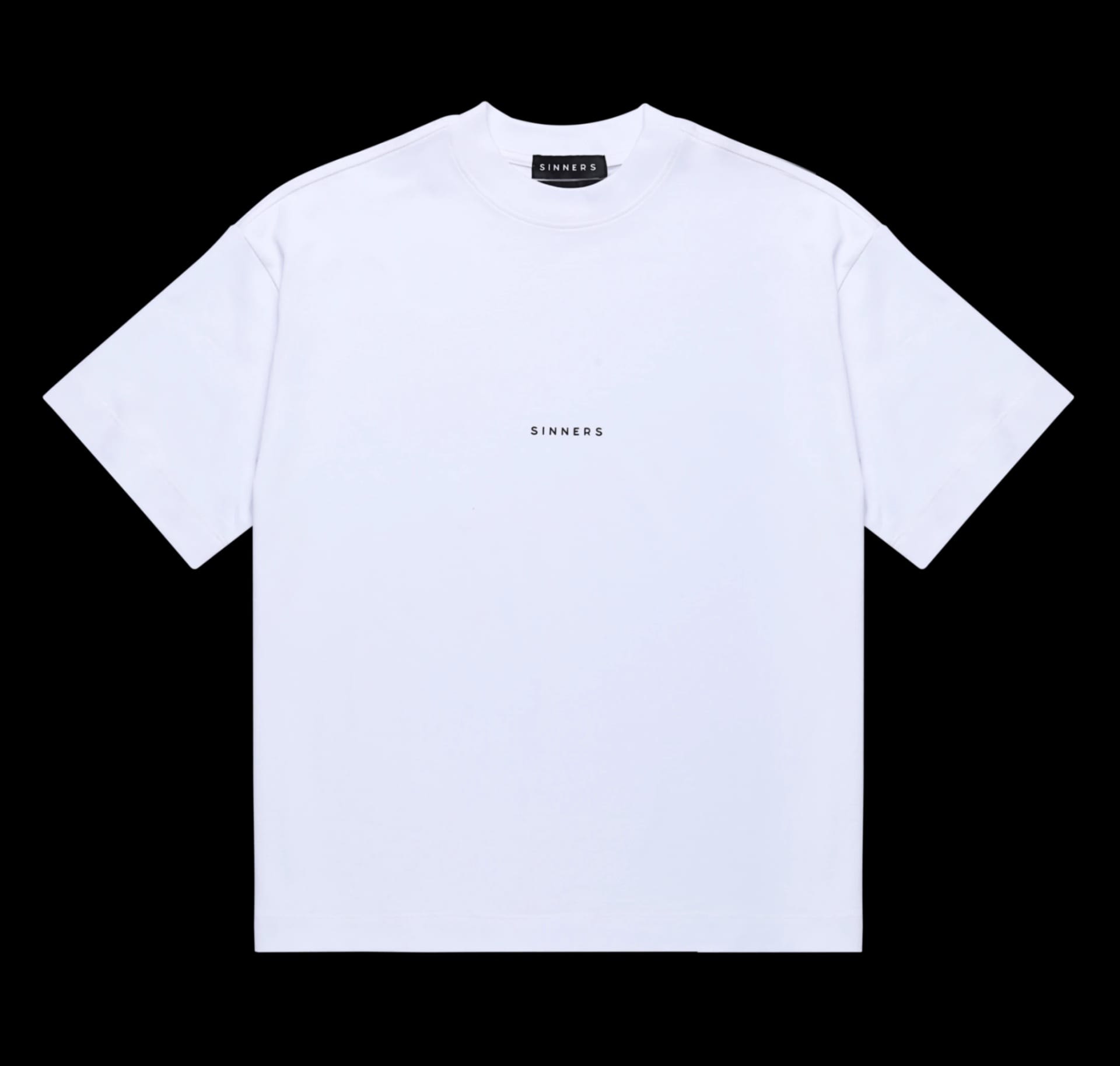 CENTER LOGO WHITE T-SHIRT - imagen 1