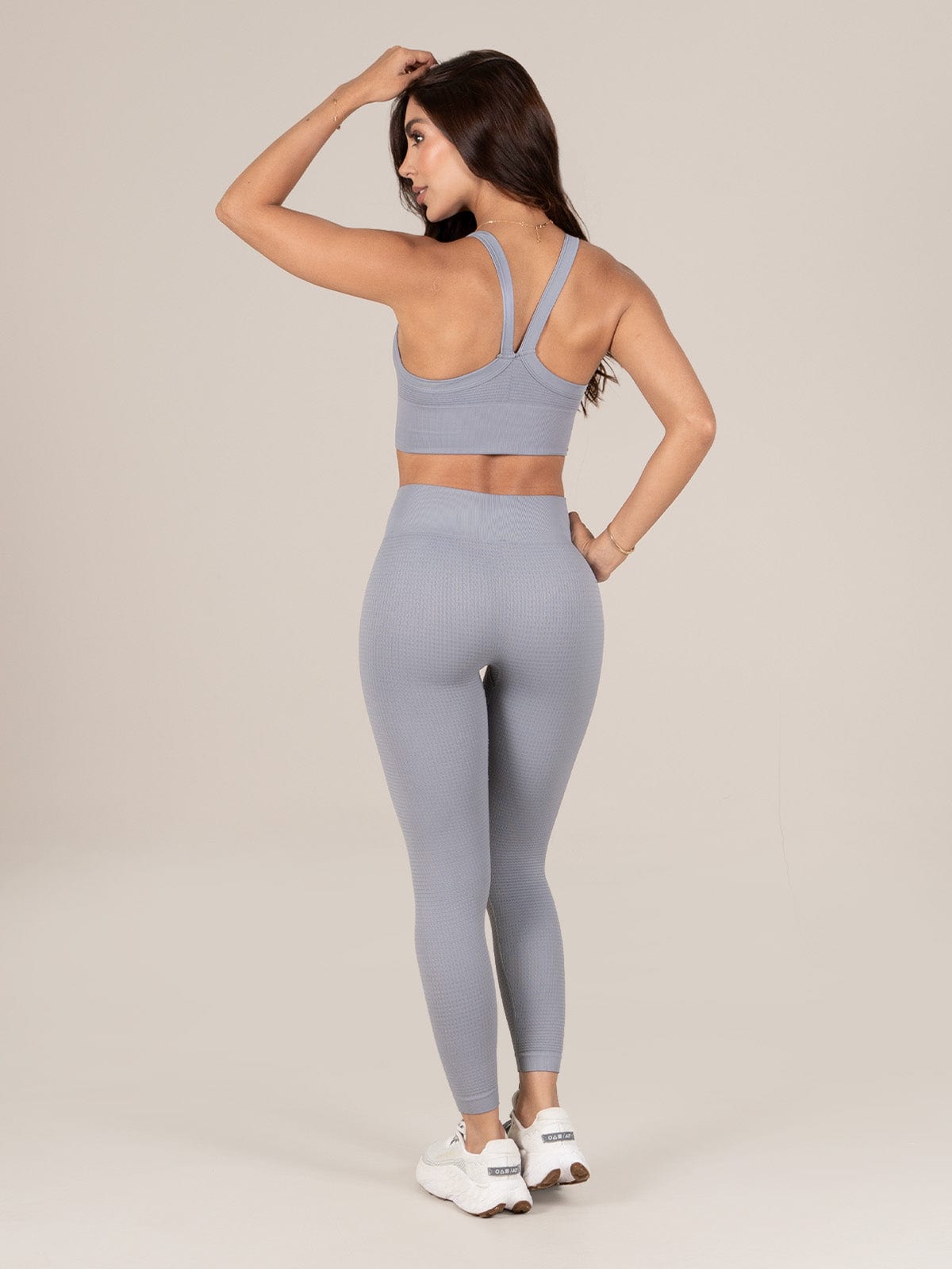 City Leggins Set Seamless Gris - imagen 3