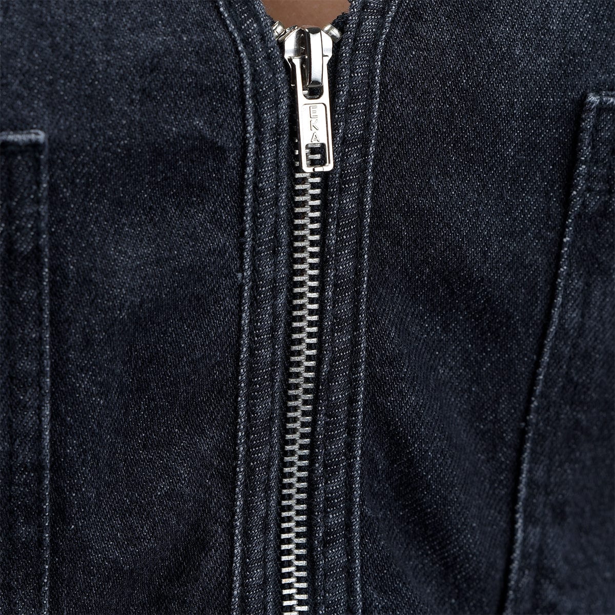 Chaleco Denim Gris Mujer - imagen 8