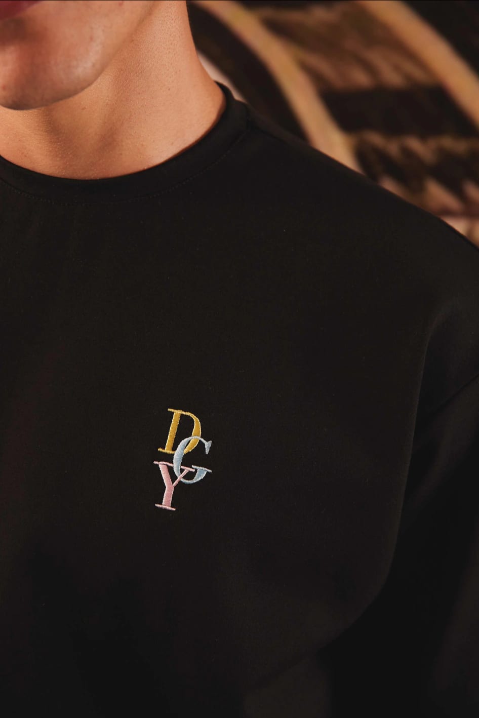 Camiseta Confort DGY Negro - imagen 2