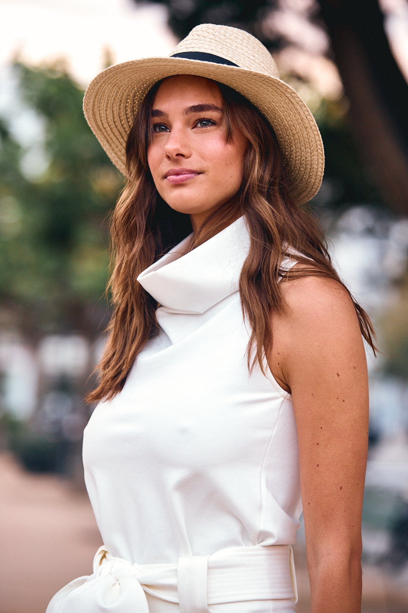 Blusa Noche de Lirios Natural - imagen 4
