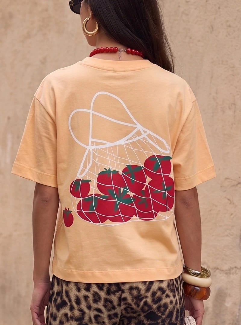 CAMISETA TOMATES CHERRY - imagen 1
