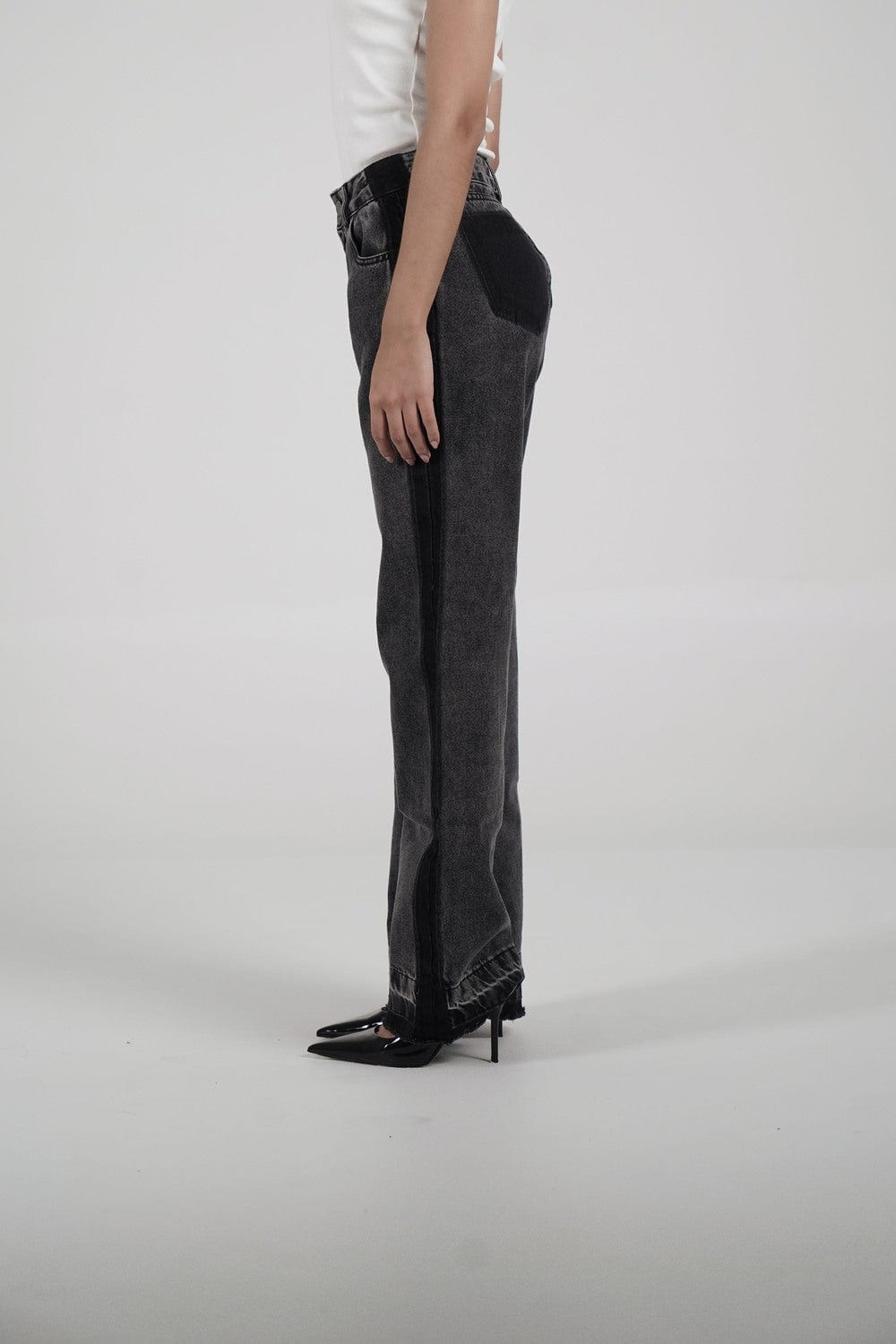 Twisted Gray Jeans - imagen 3