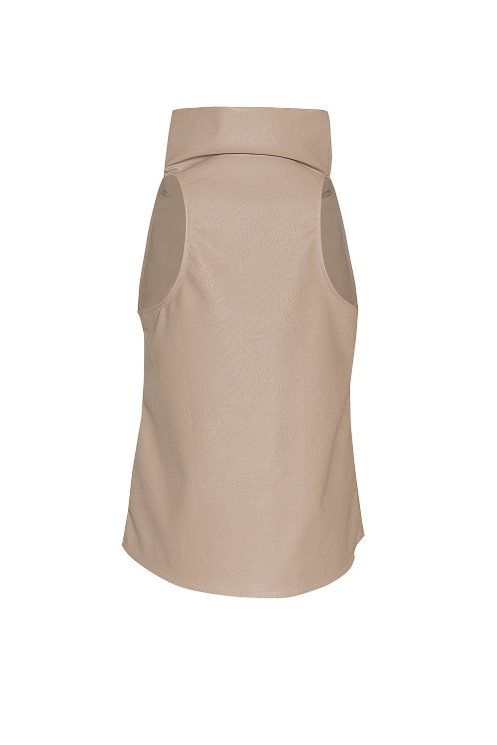 Blusa Noche de Lirios Beige cuerina - imagen 3