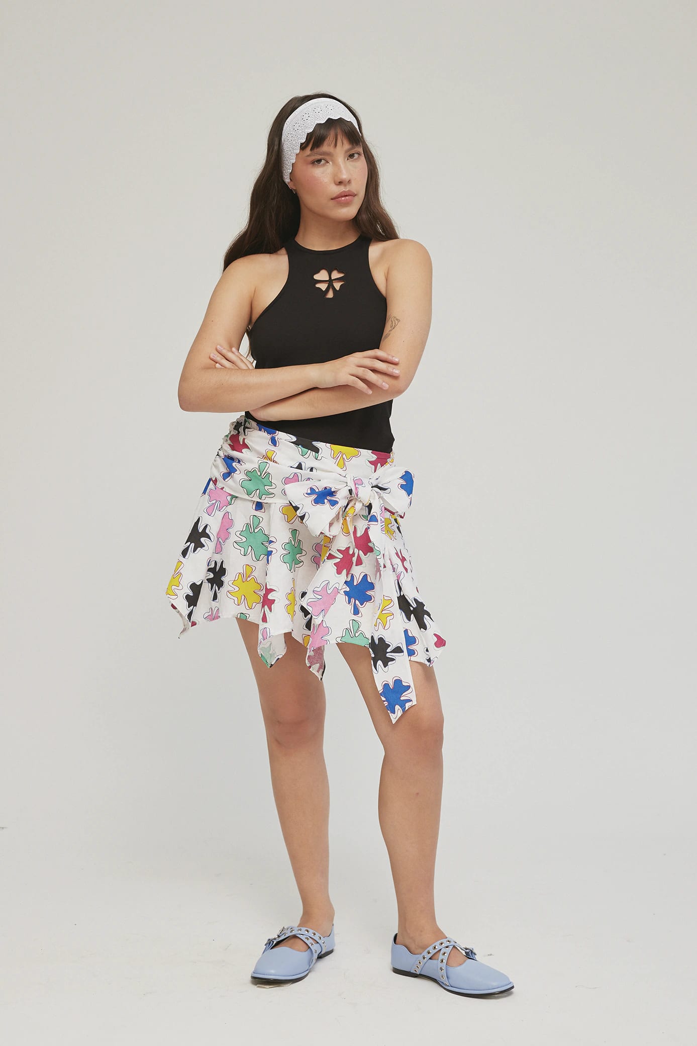 Trébol Tank Top Negro - imagen 2
