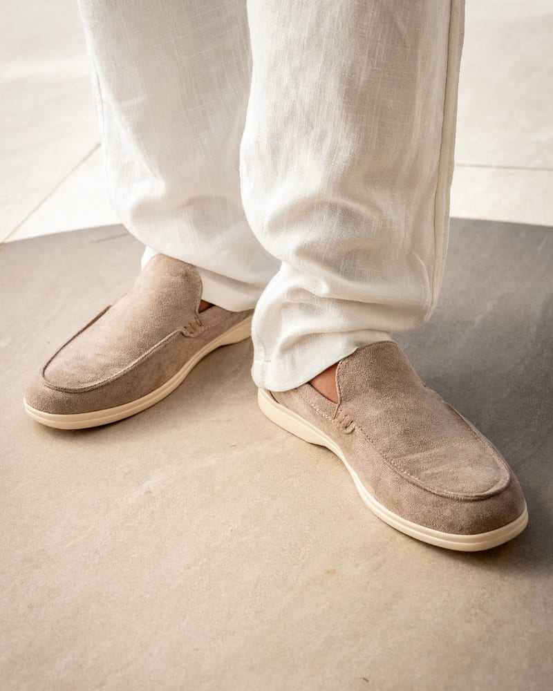 Old Money Suede Loafers - imagen 1