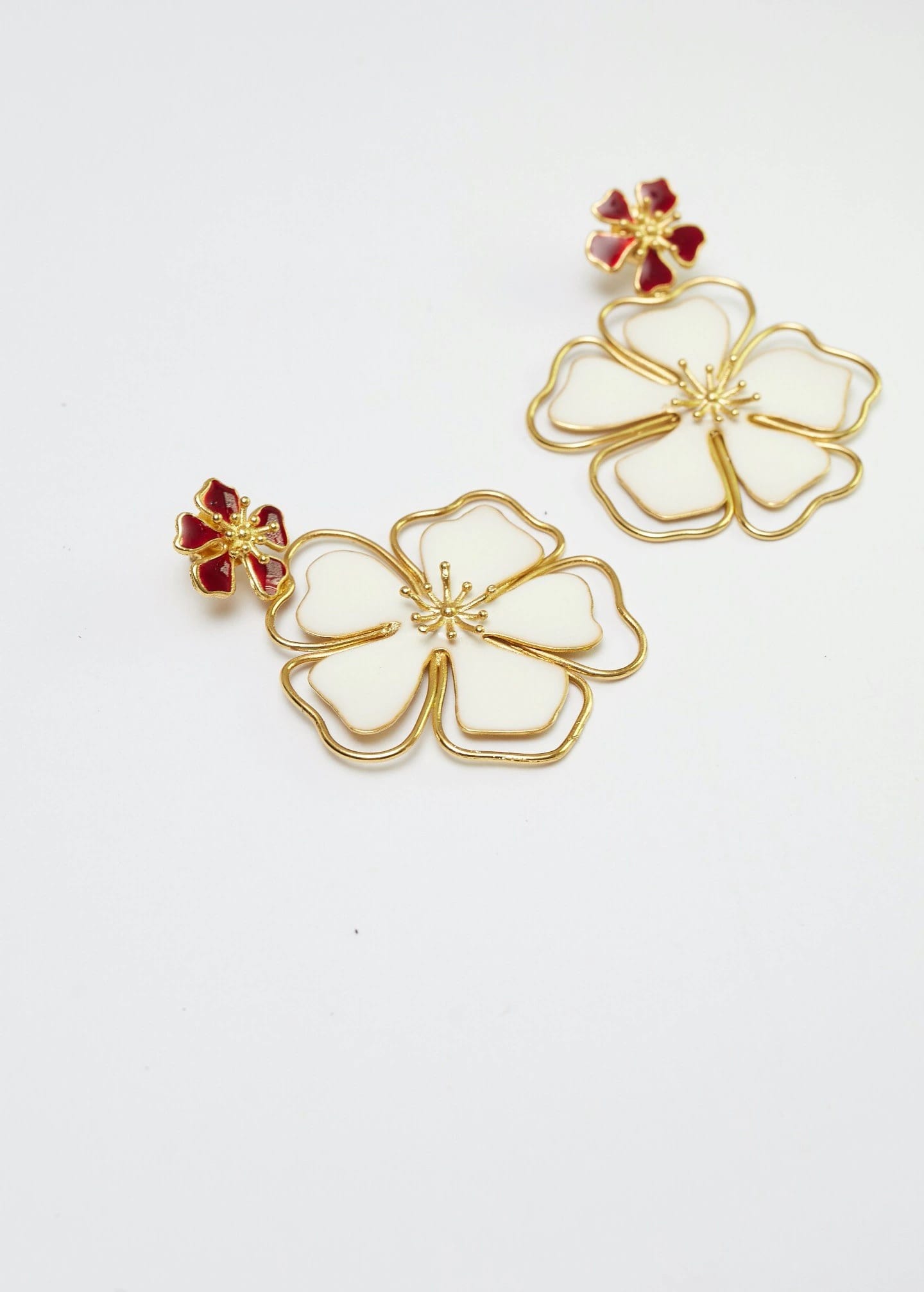 Aretes Andreae blanco - imagen 2