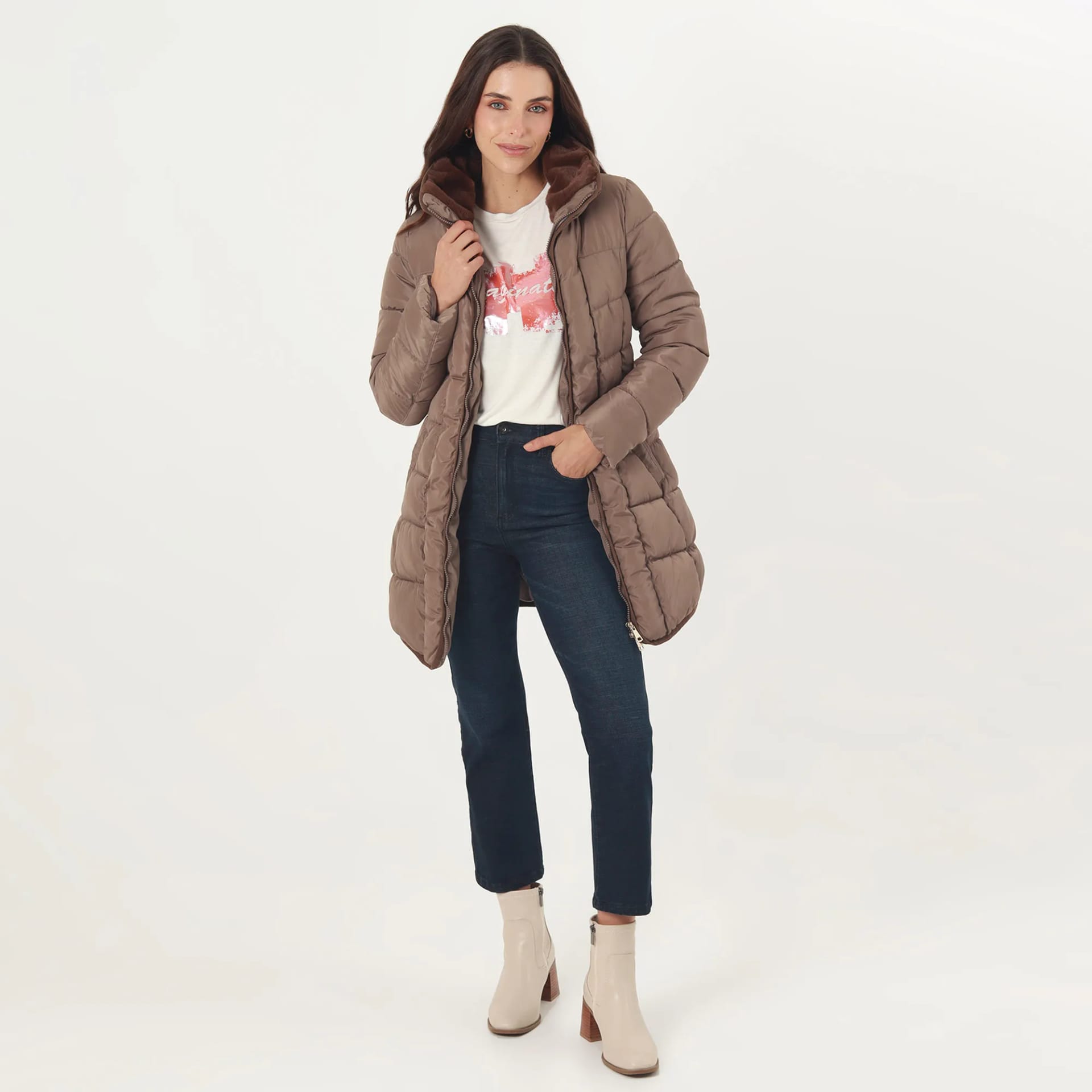 Chaqueta Cuello Tortuga Manga Larga - imagen 10