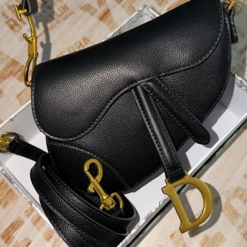 BOLSO DIOR SADDLE NEGRO PEQUENO - imagen 3