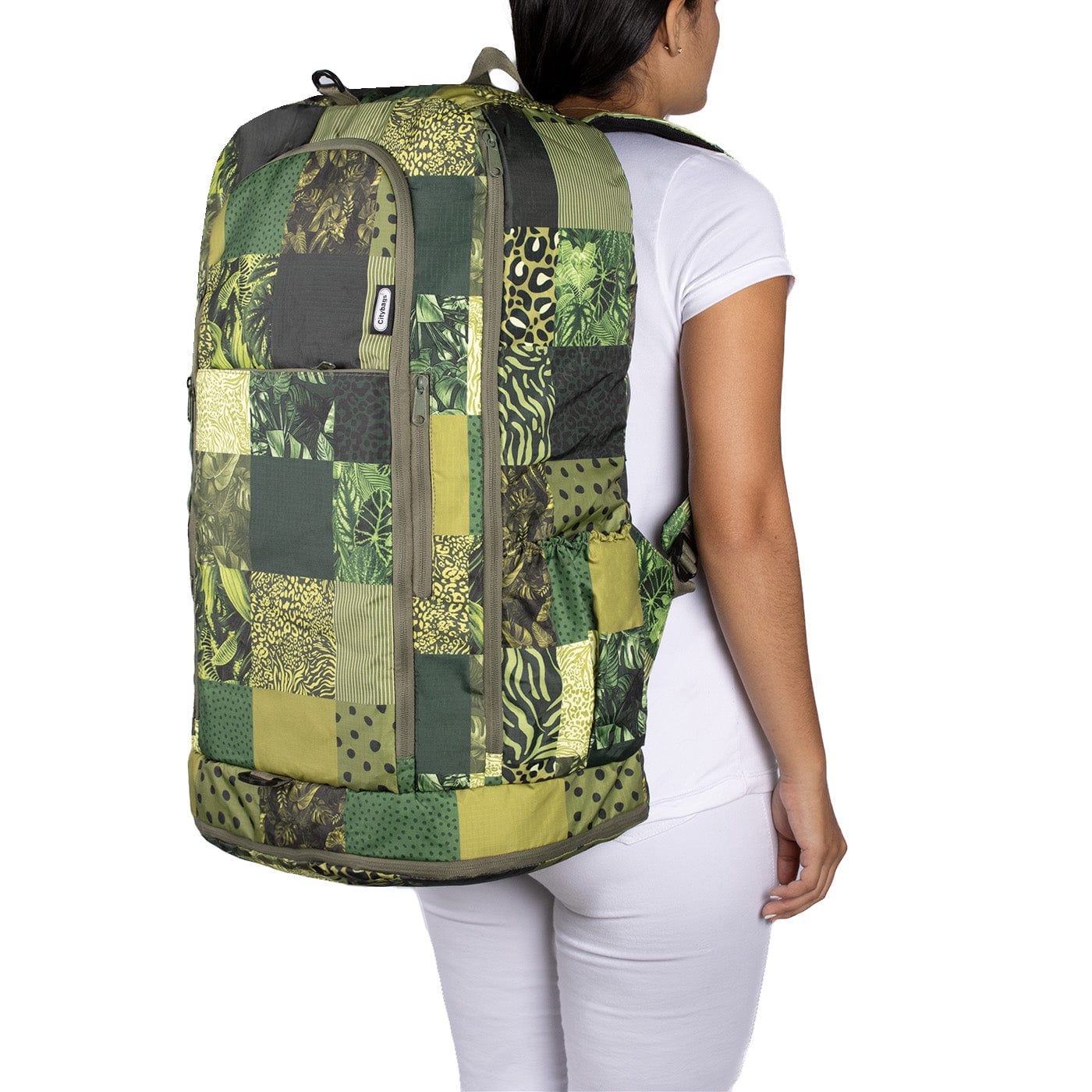 Morral Aventura ULTRA Plegable Estampado Green Citybags Multicolor - imagen 5