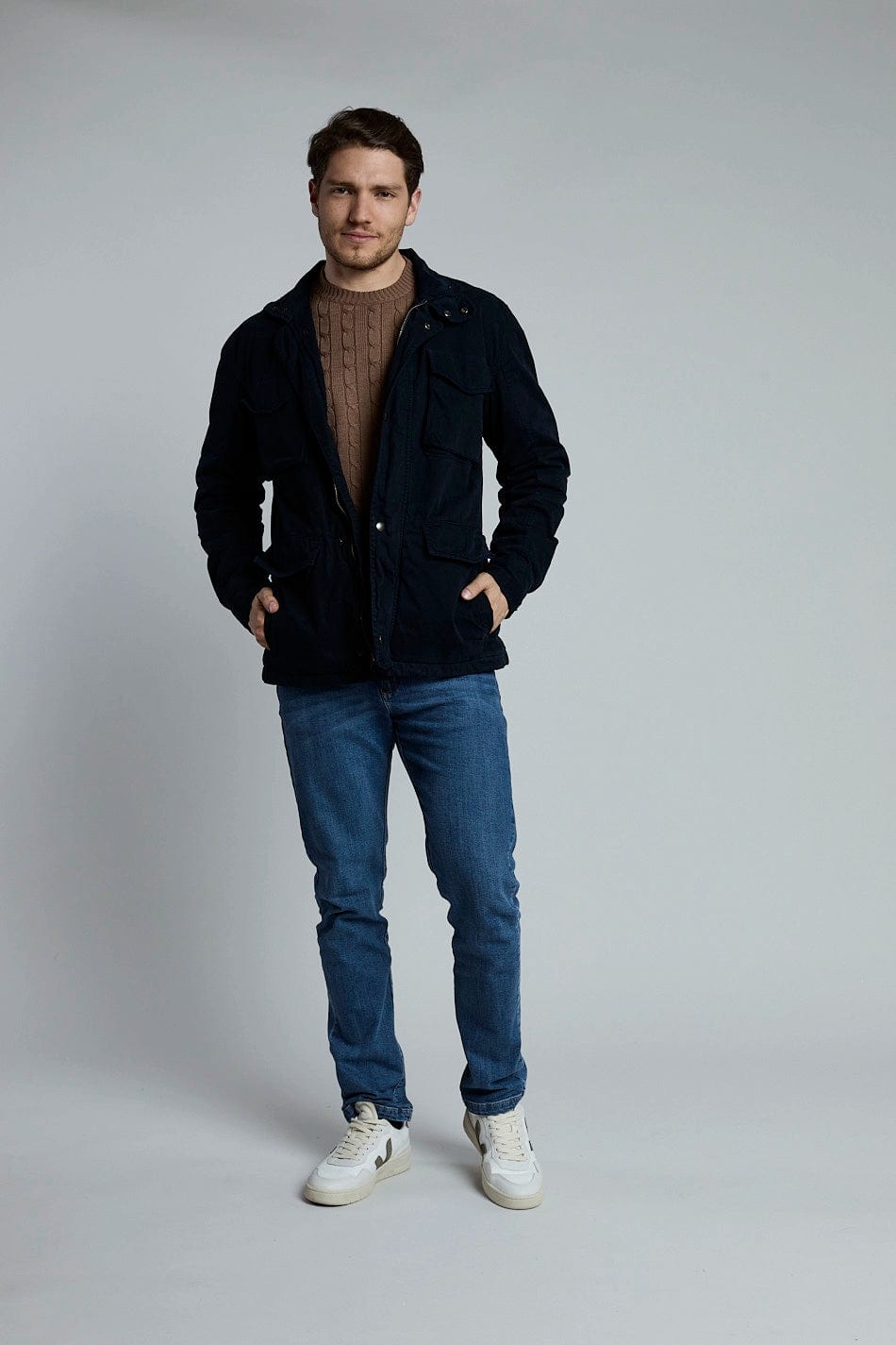 Chaqueta Cargo Azul Oscuro - imagen 4