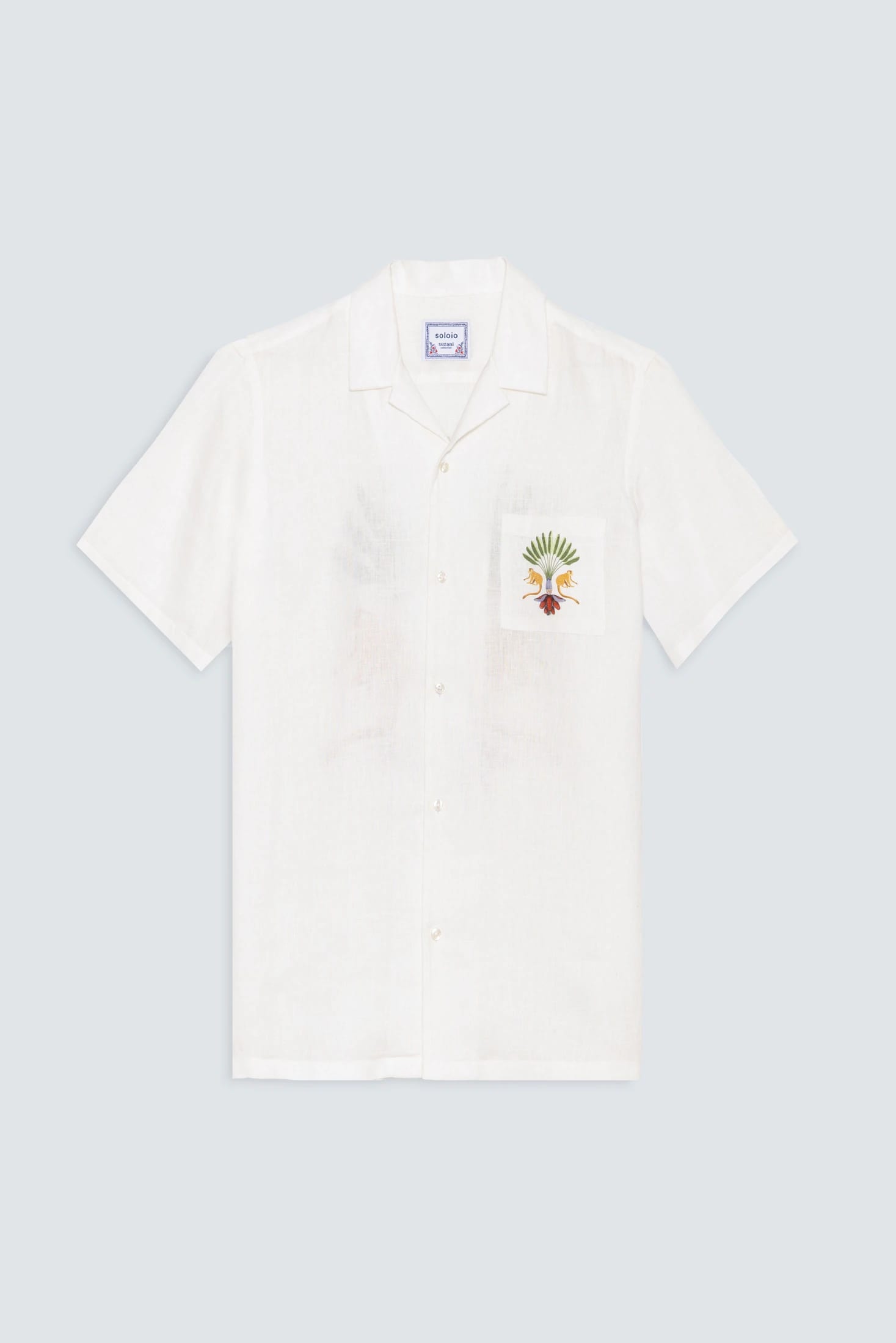 Men's linen shirt large titi - imagen 2