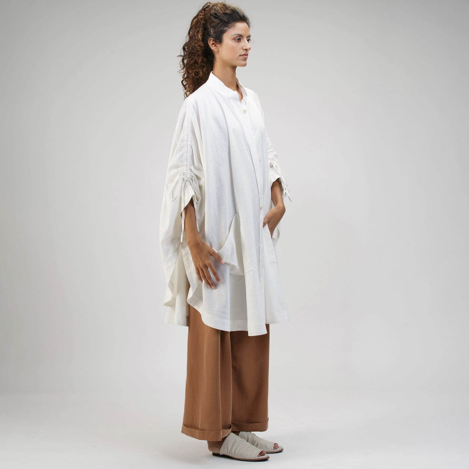 Camisa Circular - Blanca - imagen 3