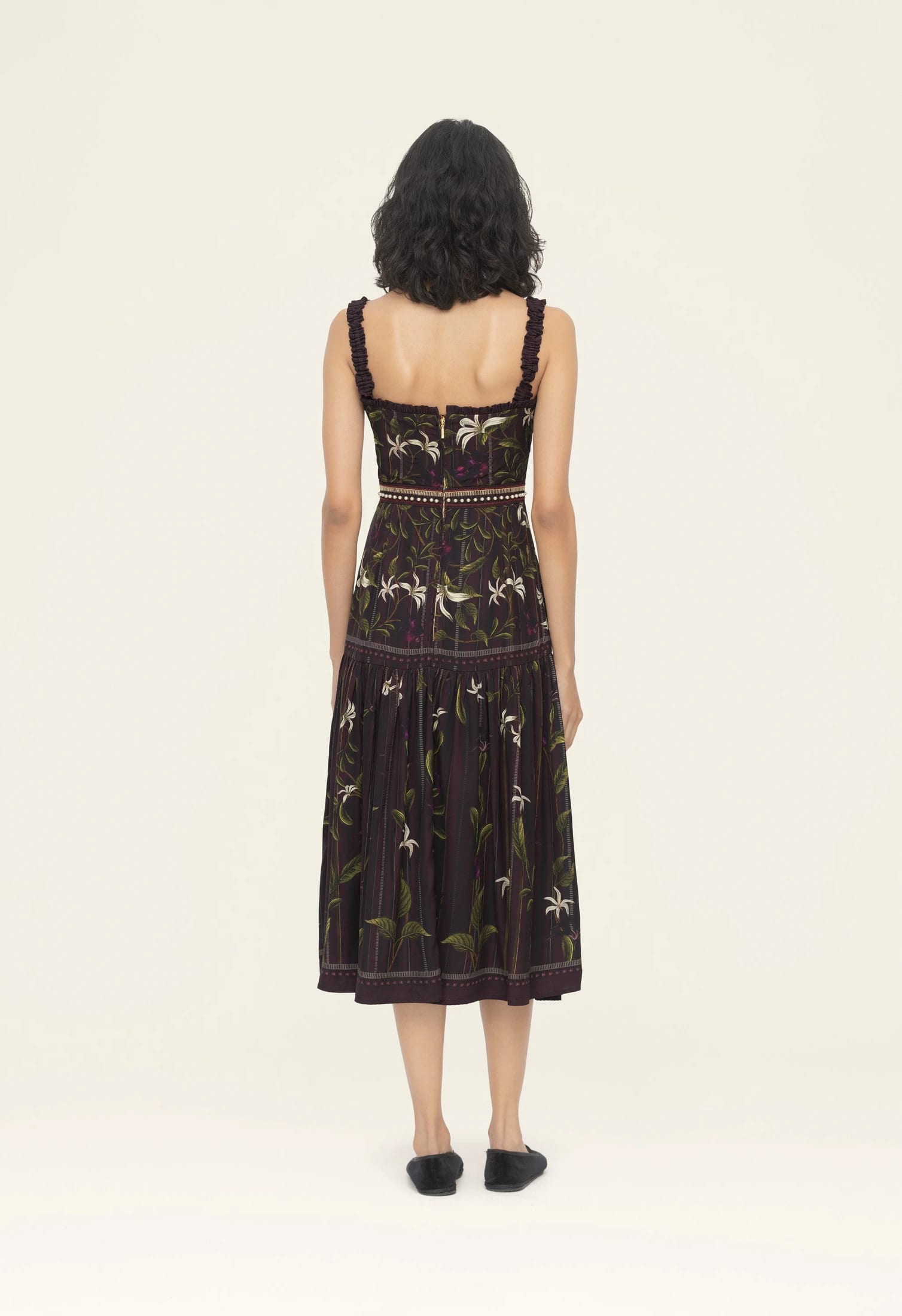 Níspero Café Midi Dress - imagen 4