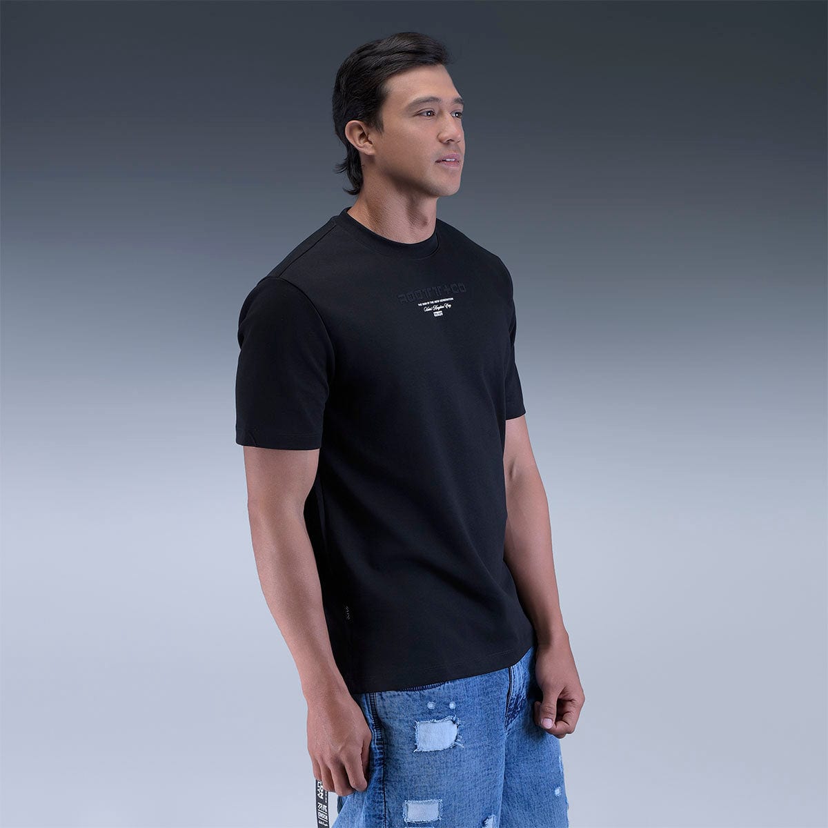 Camiseta Regular Negra - imagen 3