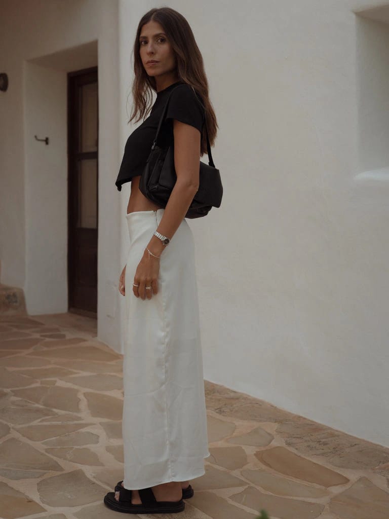 LONG CORE SKIRT  - SOFT WHITE - imagen 6