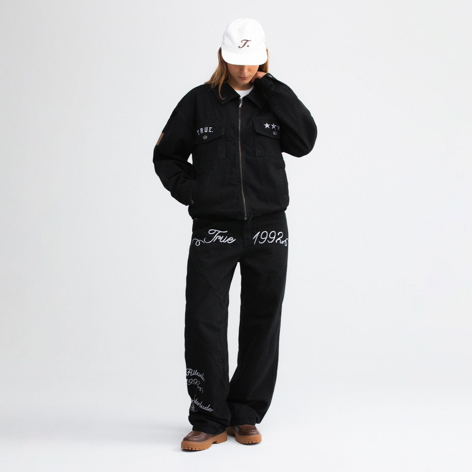 Interlude Loose Pants - Black - imagen 2