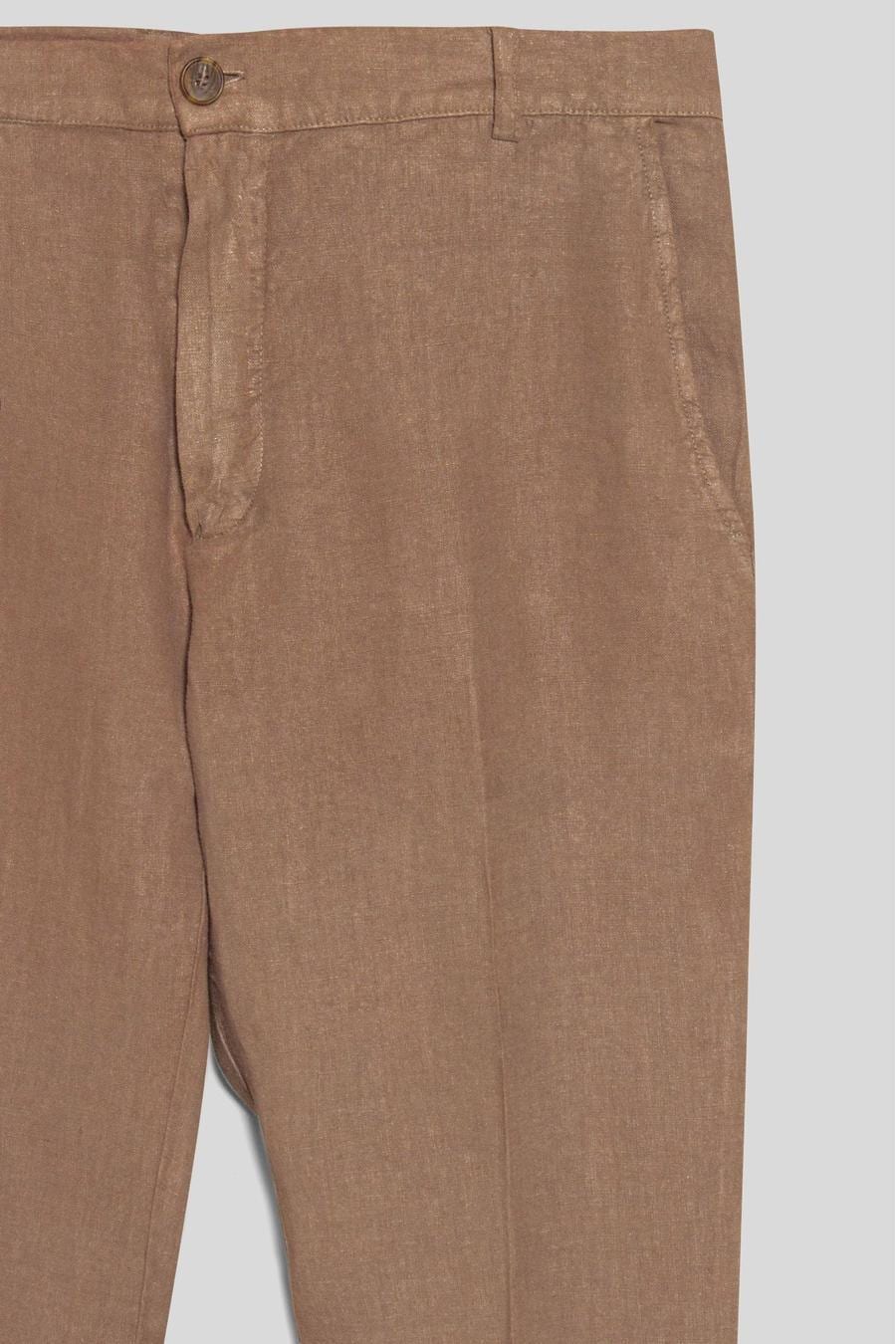 Men's linen pants leather donato - imagen 2