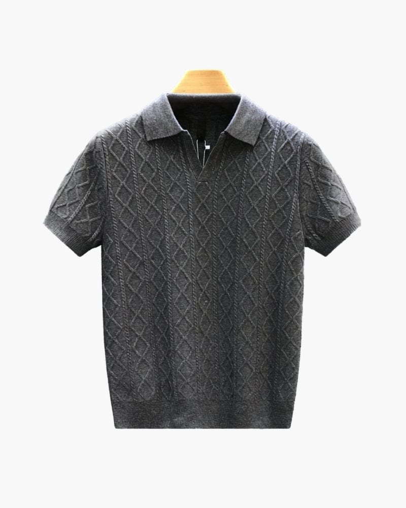 Signature Textured Knit Polo - imagen 3