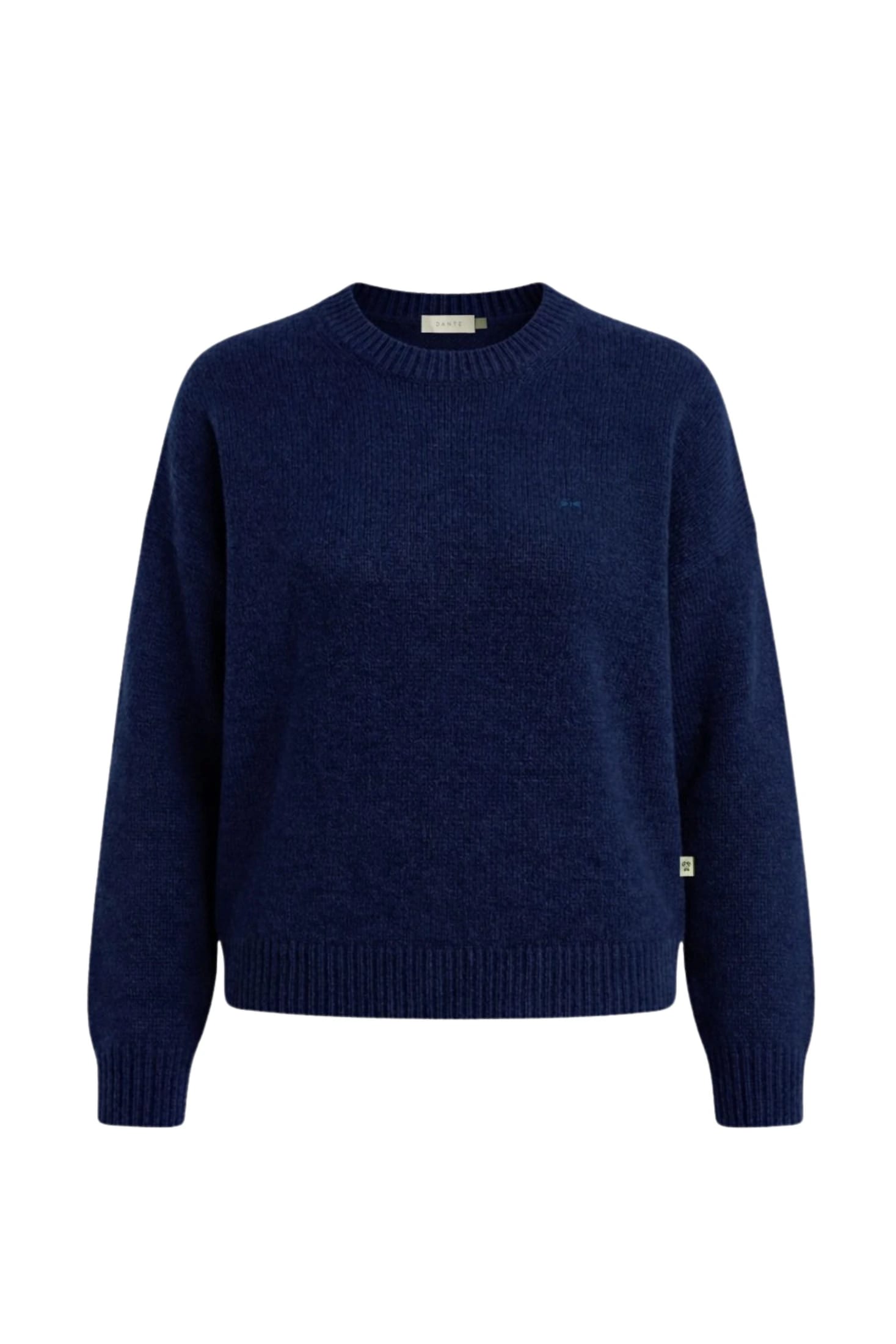 Sueter Algodon Peinado Cuello Redondo De Mujer Midnight - imagen 4