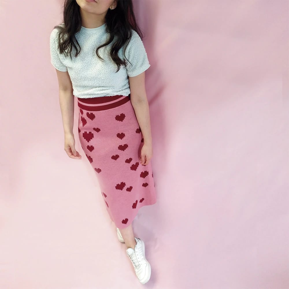 Falda Cuore Rosa – ÚLTIMA UNIDAD. - imagen 4