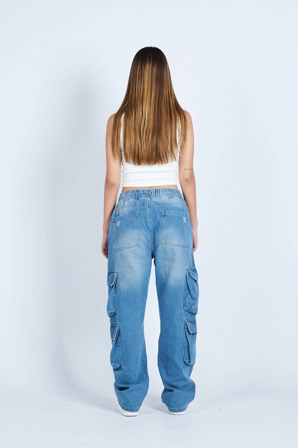 Pantalon Cargo Indigo | Drop 03 | - imagen 4
