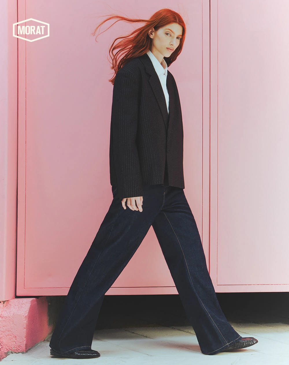 Blazer cropped negro unisex GEF | MORAT - imagen 7