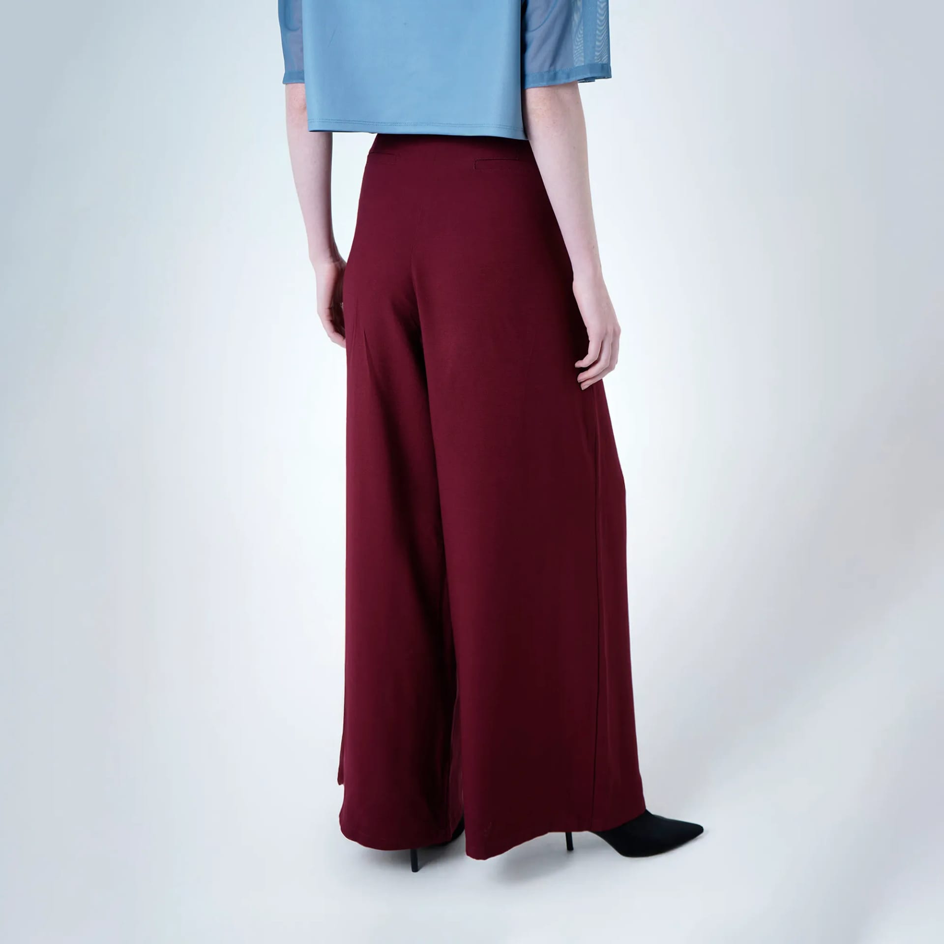 Pantalon Tiro Alto Bota Flare - imagen 1