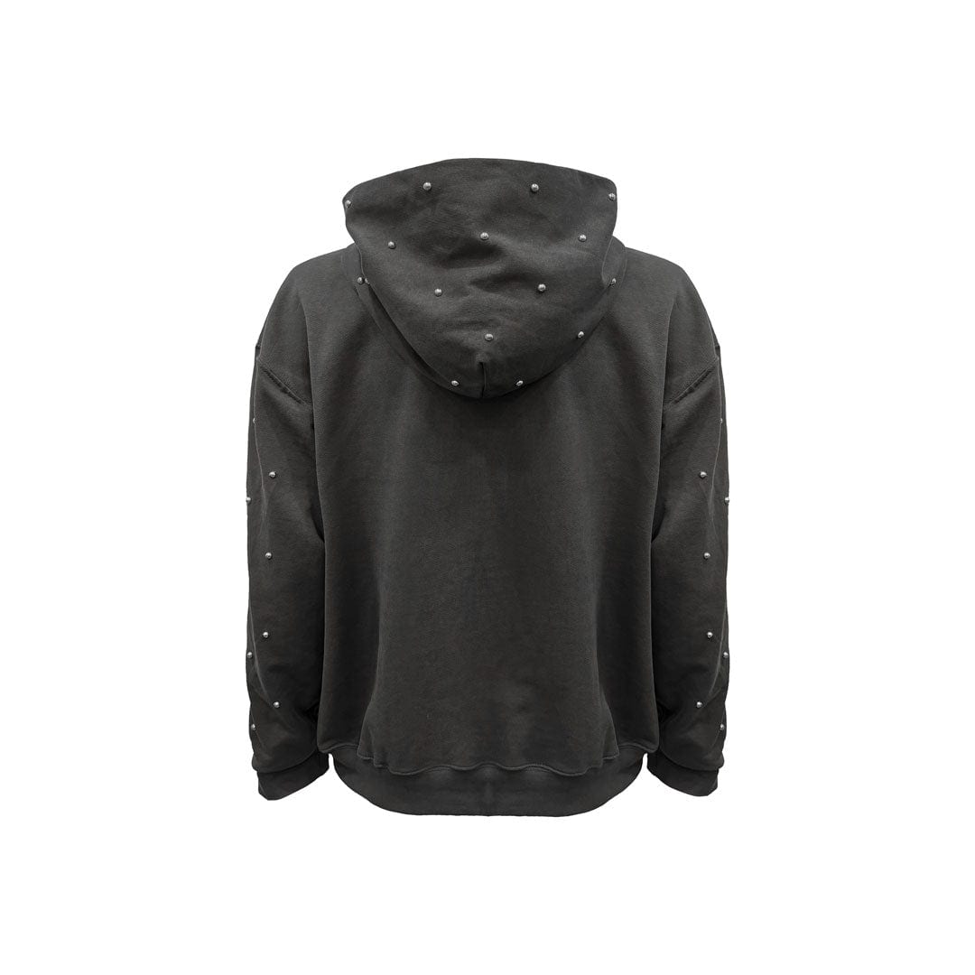 Buzo Hoodie Oversize Gris Oscuro | Missy - imagen 2