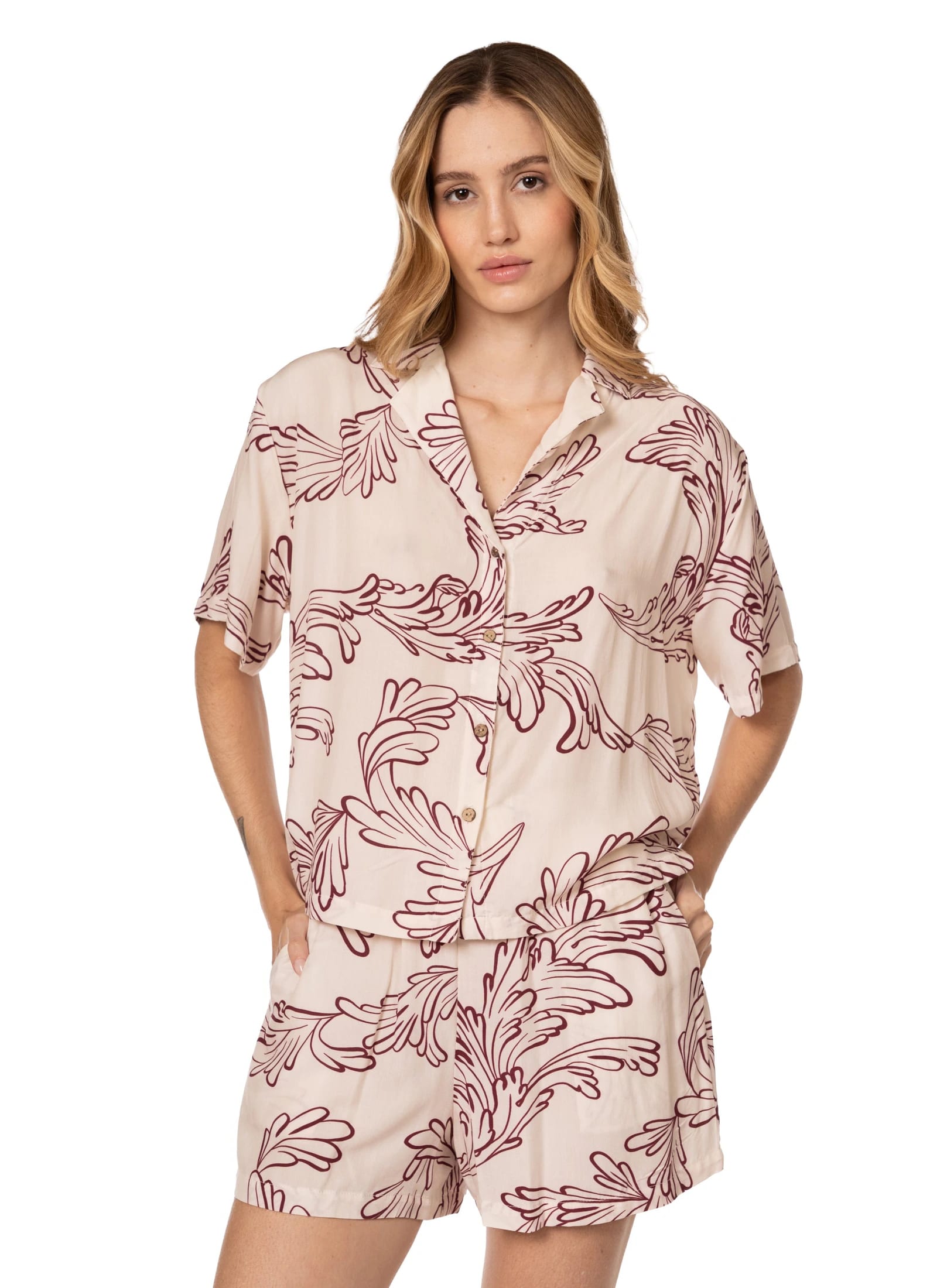 CORALS PIJAMA SET SHORT 23187 - imagen 2