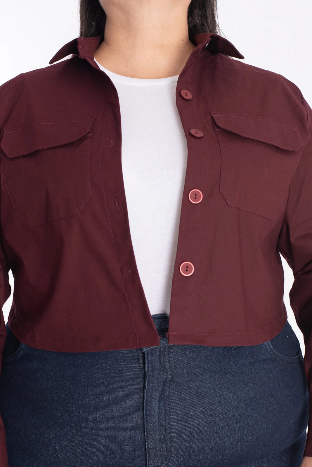 Chaqueta Ramona Vino Tinto - imagen 4