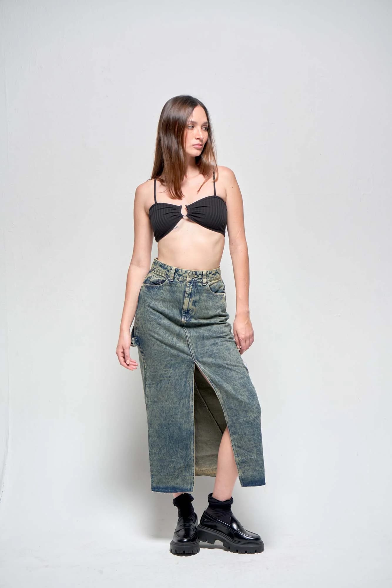 LAYLA DENIM SKIRT - imagen 30