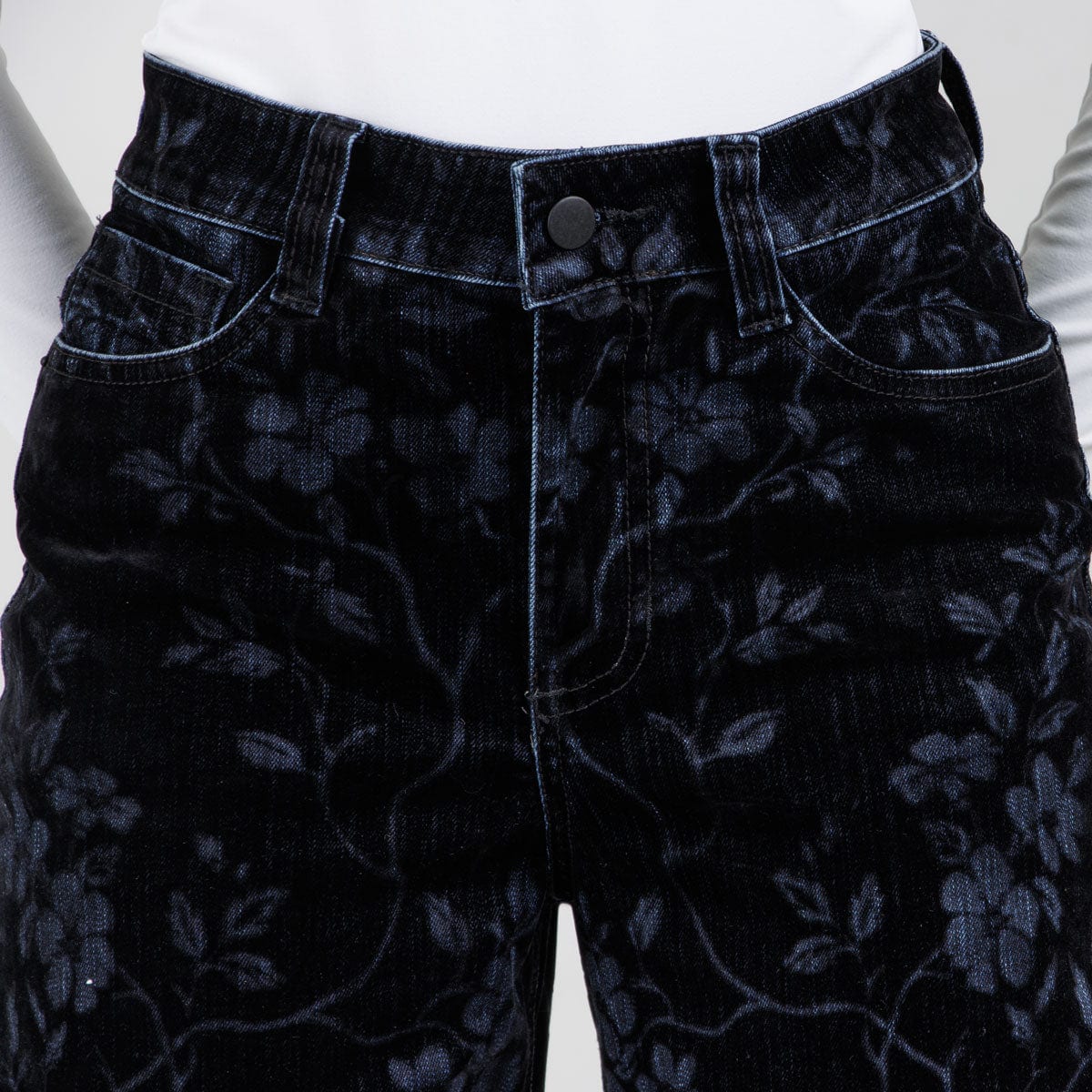 Pantalón Wide Leg Ax-3106 Negro Licrado - imagen 5